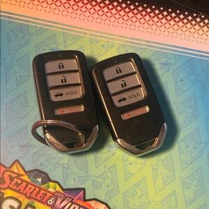 Black Car Key Fob Remote